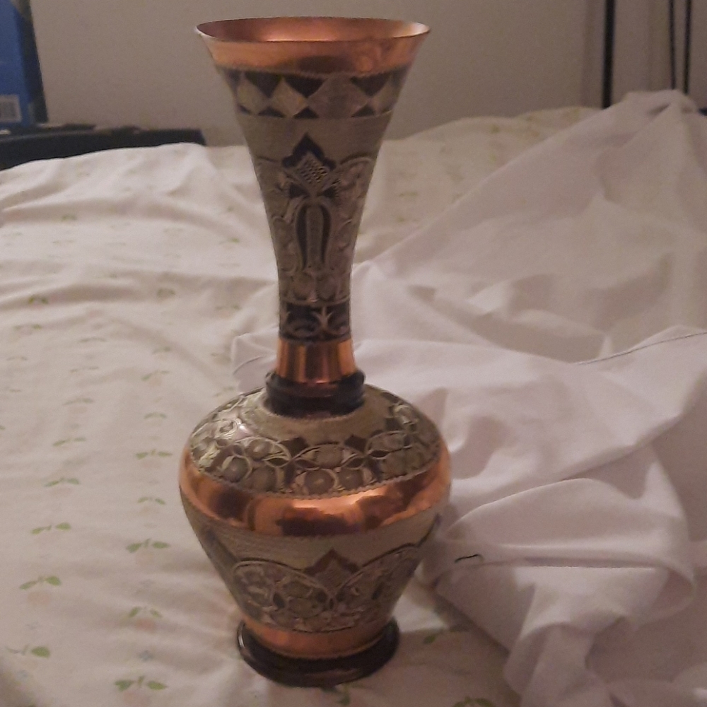 Artisan Copper Vase